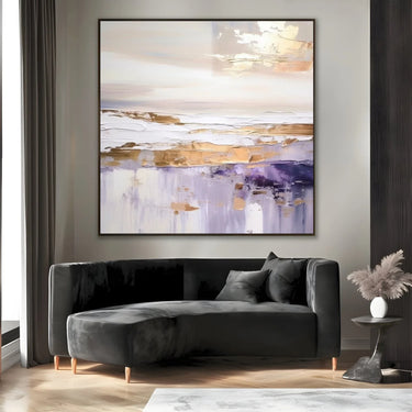 Quadro Stampa su Tela Miraggi violetti - CupidoDesign