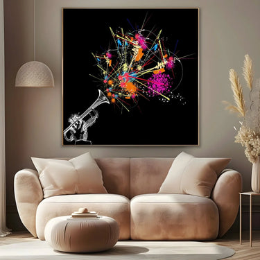 Quadro Stampa su Tela Misteri dell'Arte - CupidoDesign