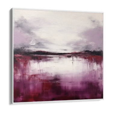 Quadro Stampa su Tela Mistero viola 140x140cm - CupidoDesign
