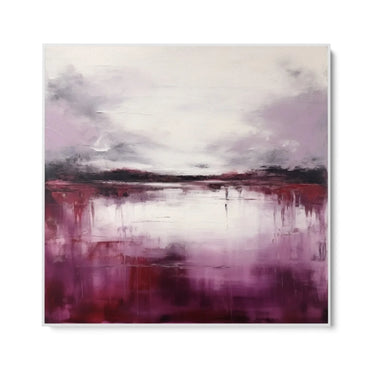 Quadro Stampa su Tela Mistero viola 140x140cm - CupidoDesign