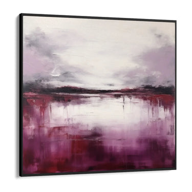 Quadro Stampa su Tela Mistero viola 140x140cm - CupidoDesign