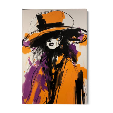 Quadro Stampa su Tela Model Sketch Art - CupidoDesign