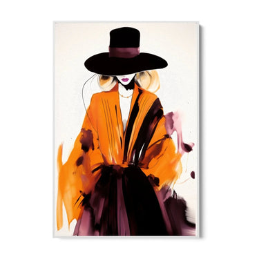 Quadro Stampa su Tela Model Sketch Art II - CupidoDesign