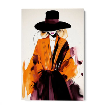 Quadro Stampa su Tela Model Sketch Art II - CupidoDesign