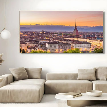 Quadro Stampa su Tela Mole Antonelliana, Torino - CupidoDesign