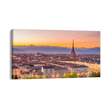 Quadro Stampa su Tela Mole Antonelliana, Torino - CupidoDesign