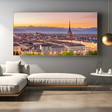 Quadro Stampa su Tela Mole Antonelliana, Torino - CupidoDesign