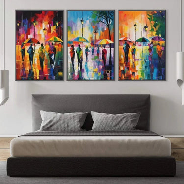 Quadro Stampa su Tela Momenti di pioggia - CupidoDesign