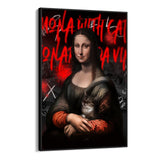 Mona Lisa Graffiti - CupidoDesign