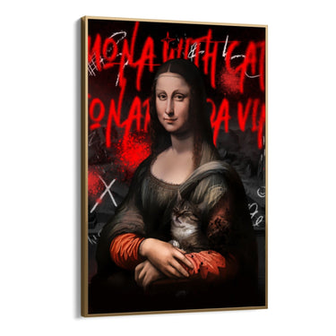 Mona Lisa Graffiti - CupidoDesign