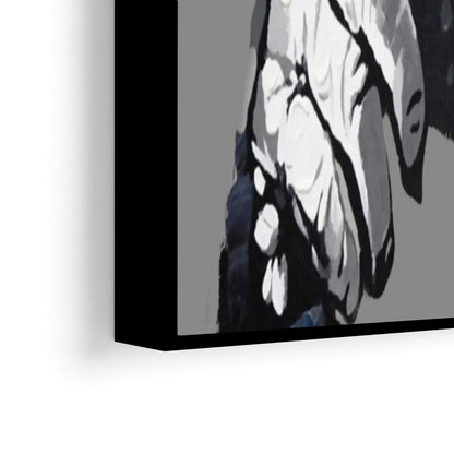 Monkey Art 100x200cm s čiernym rámom