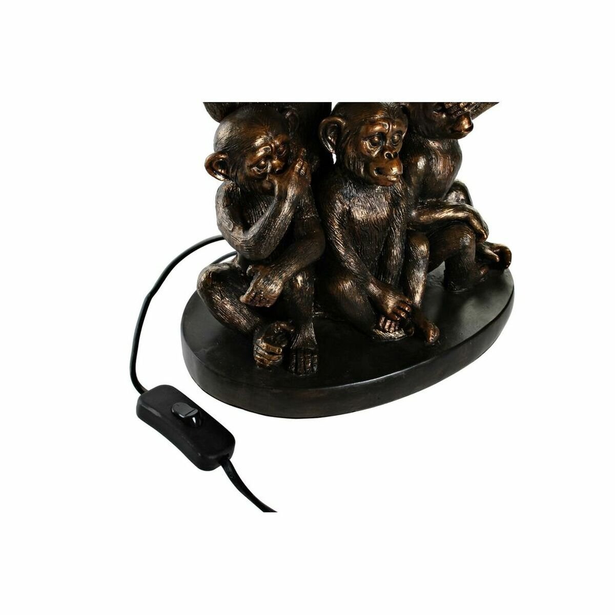 Lampe groupe singe 31 x 31 x 48 cm