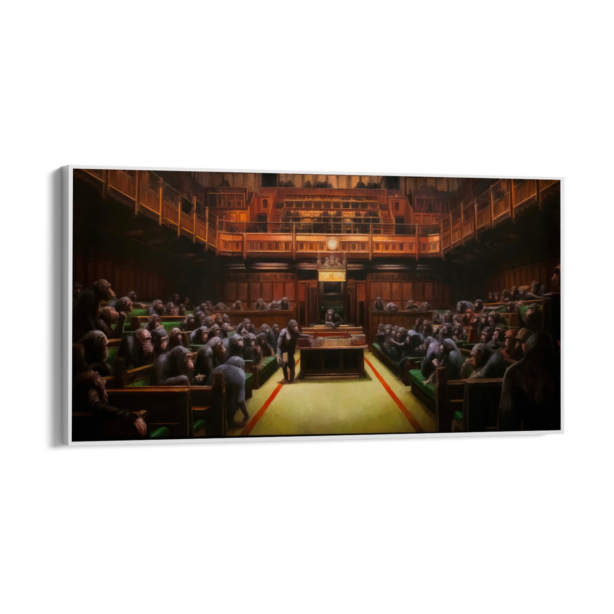 Parlamento de los Monos, Banksy