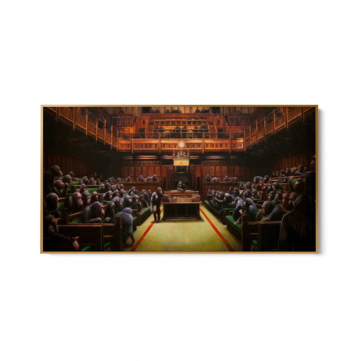 Affenparlament, Banksy