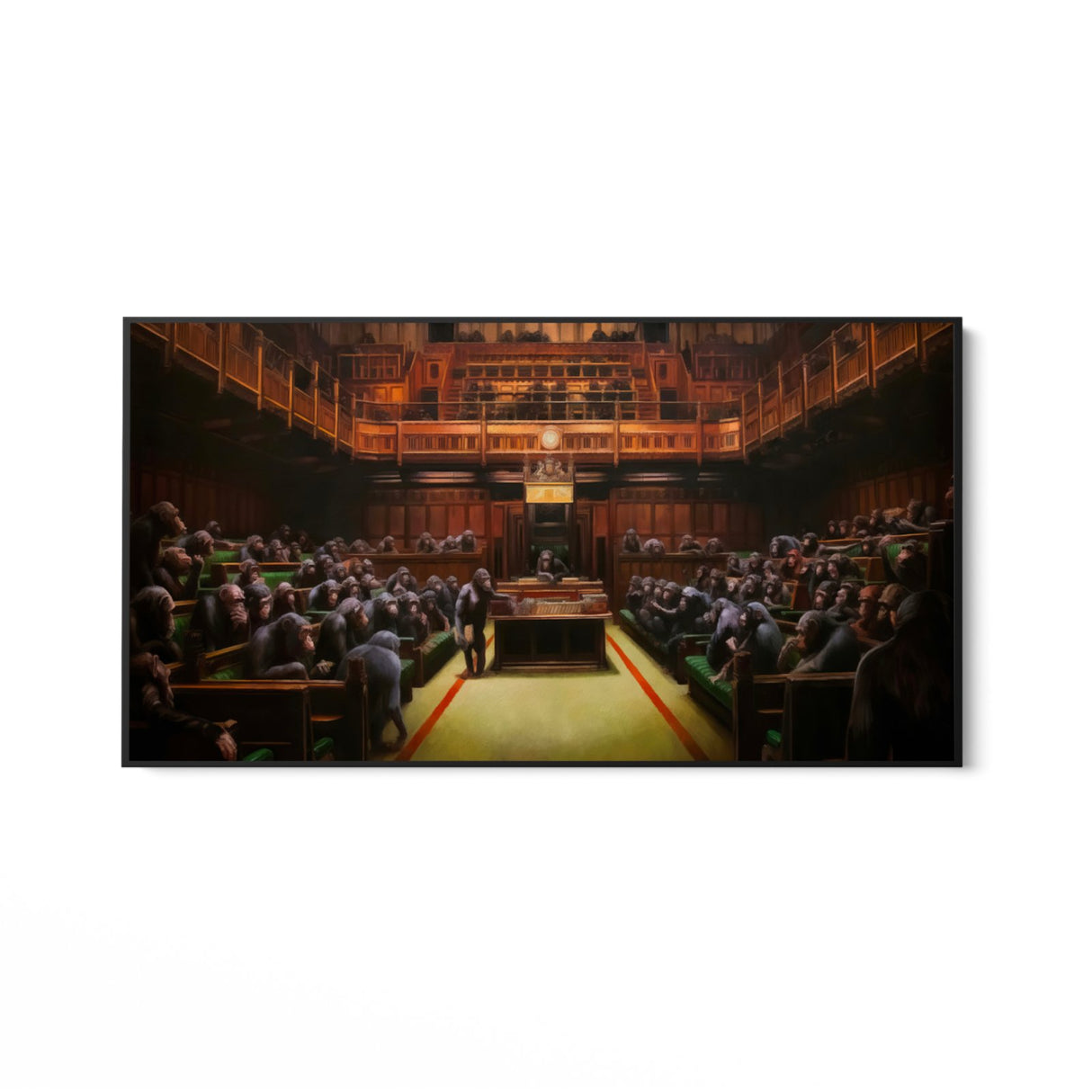 Affenparlament, Banksy