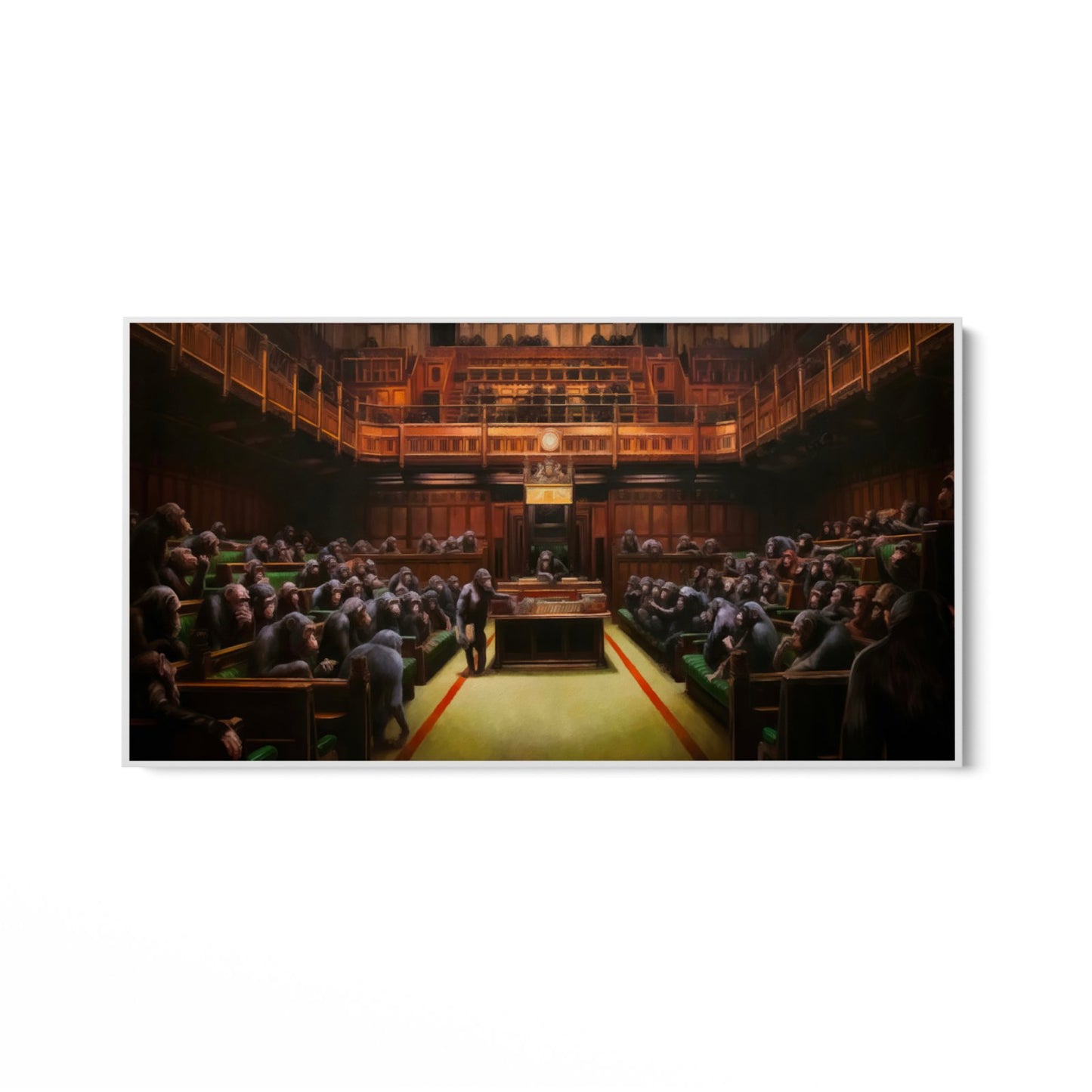 Parlement des singes, Banksy