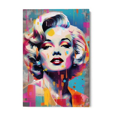 Quadro Stampa su Tela Monroe Graffiti - CupidoDesign