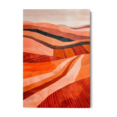 Quadro Stampa su Tela Montagne Rosse - CupidoDesign