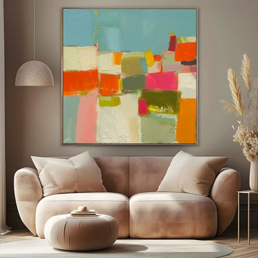 Quadro Stampa su Tela Mosaico di Emozioni - CupidoDesign