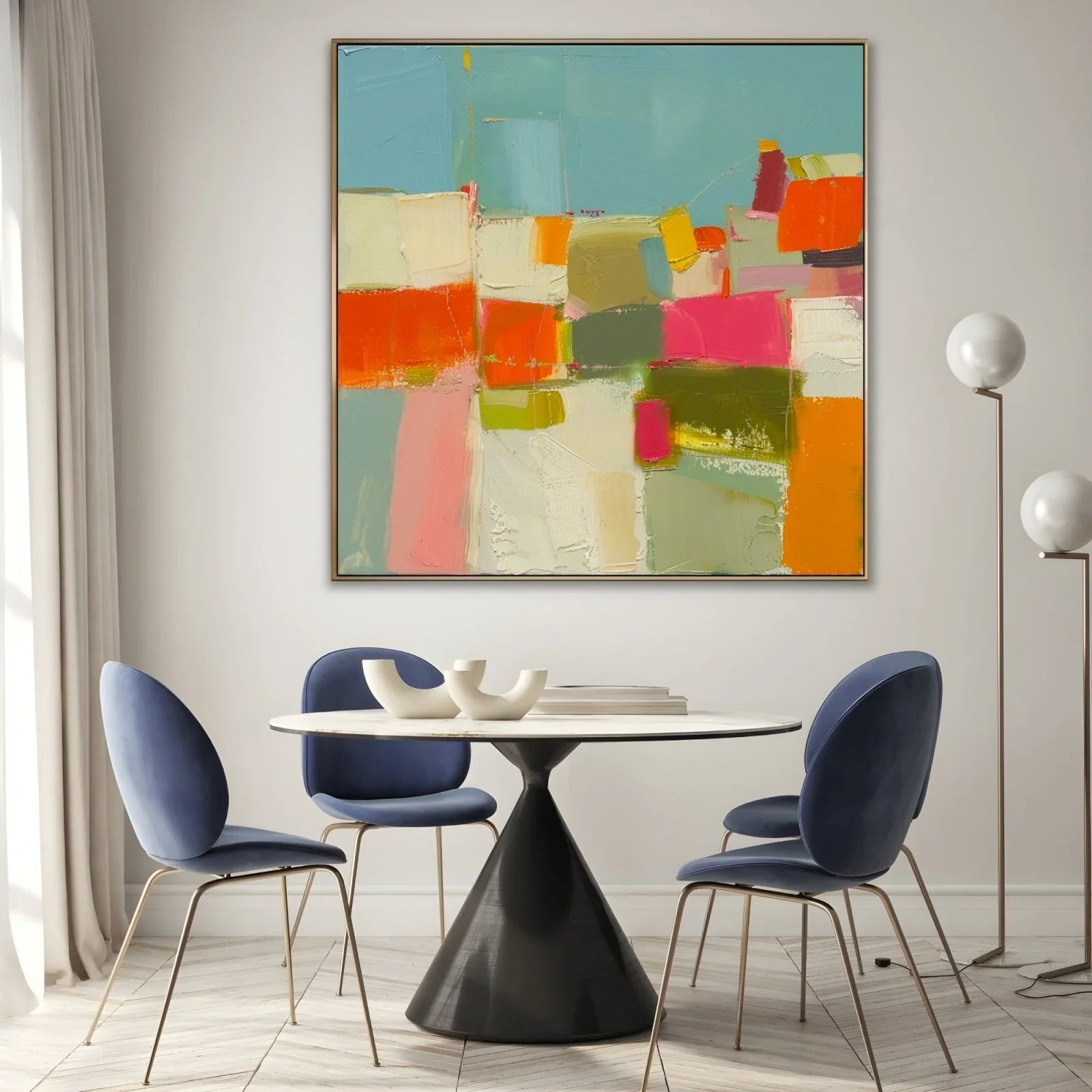 Quadro Stampa su Tela Mosaico di Emozioni - CupidoDesign