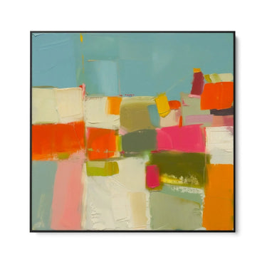 Quadro Stampa su Tela Mosaico di Emozioni - CupidoDesign