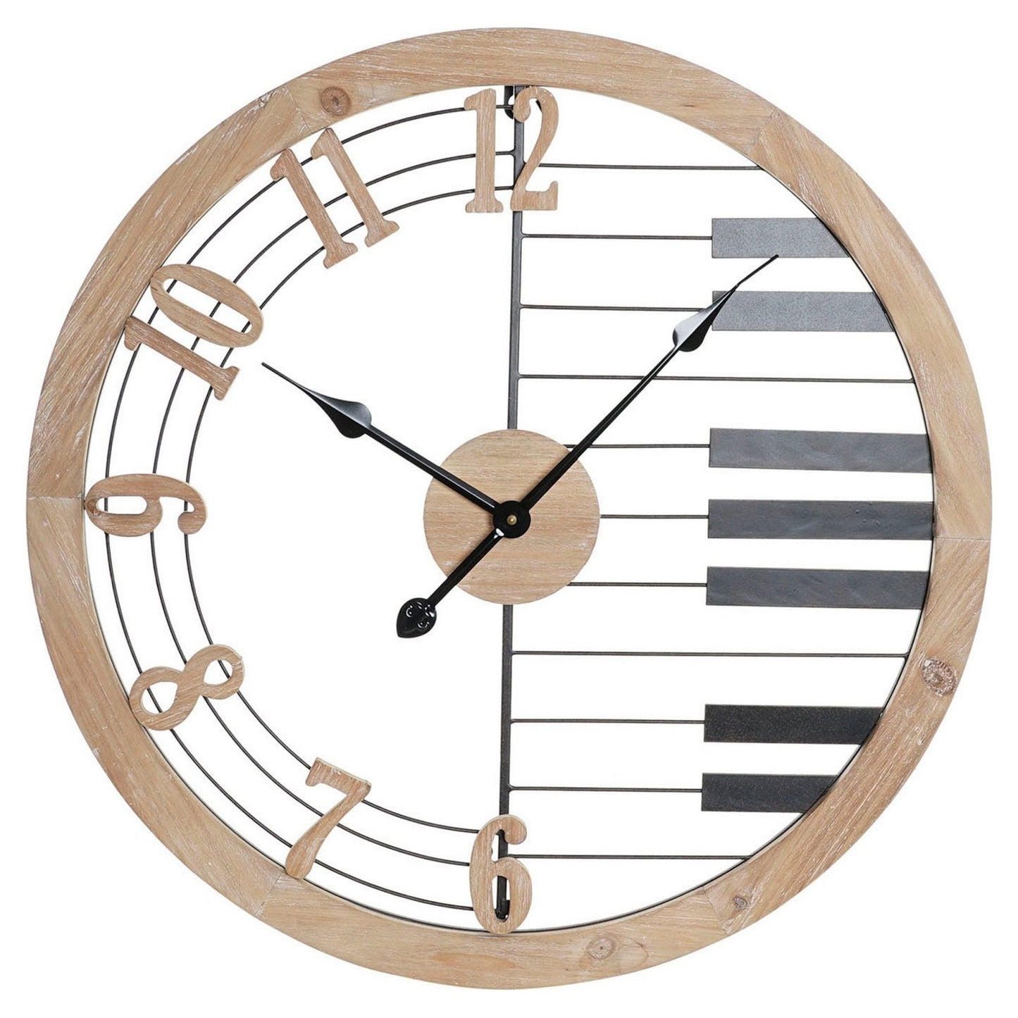 Muzikinis laikrodis 60 x 4 x 60 cm
