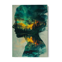 Quadro Stampa su Tela Natura Femminile - CupidoDesign