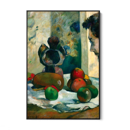 Still life with profile of Laval, Paul Gauguin