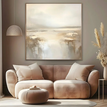 Quadro Stampa su Tela Nebbia del Mattino - CupidoDesign