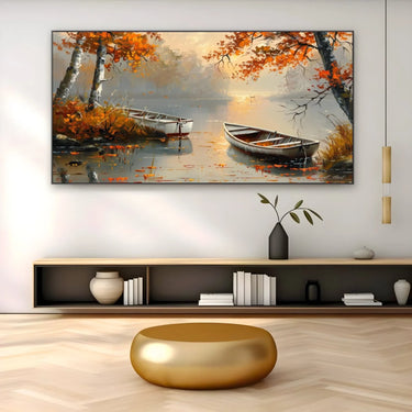 Quadro Stampa su Tela Nebbia di ricordi - CupidoDesign