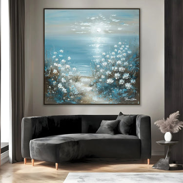 Quadro Stampa su Tela Nebbie d'Alba - CupidoDesign