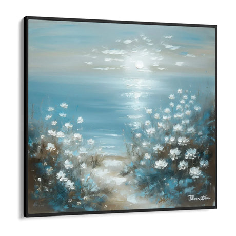 Quadro Stampa su Tela Nebbie d'Alba - CupidoDesign