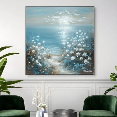 Quadro Stampa su Tela Nebbie d'Alba - CupidoDesign