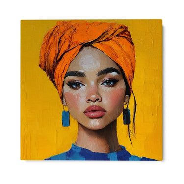 Quadro Stampa su Tela Nel cuore di uno sguardo - CupidoDesign