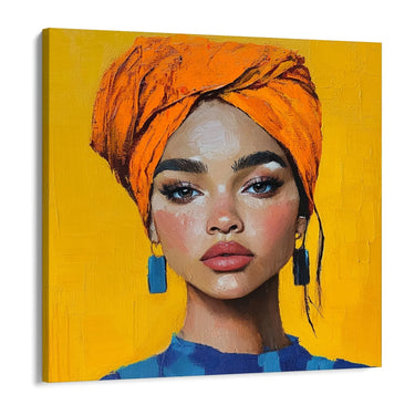 Quadro Stampa su Tela Nel cuore di uno sguardo - CupidoDesign