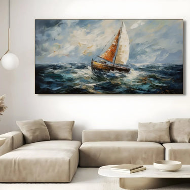 Quadro Stampa su Tela Nella tempesta - CupidoDesign