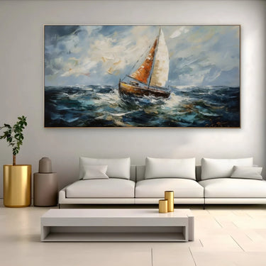 Quadro Stampa su Tela Nella tempesta - CupidoDesign