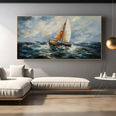 Quadro Stampa su Tela Nella tempesta - CupidoDesign