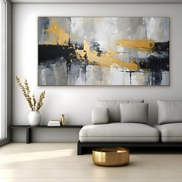 Quadro Stampa su Tela Nero Lussuoso - CupidoDesign