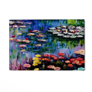 Quadro Stampa su Tela Ninfee dello Stagno a Giverny - Claude Monet - CupidoDesign