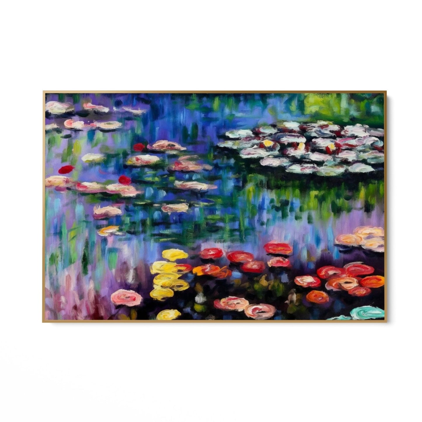 Lopoči u ribnjaku u Givernyju - Claude Monet