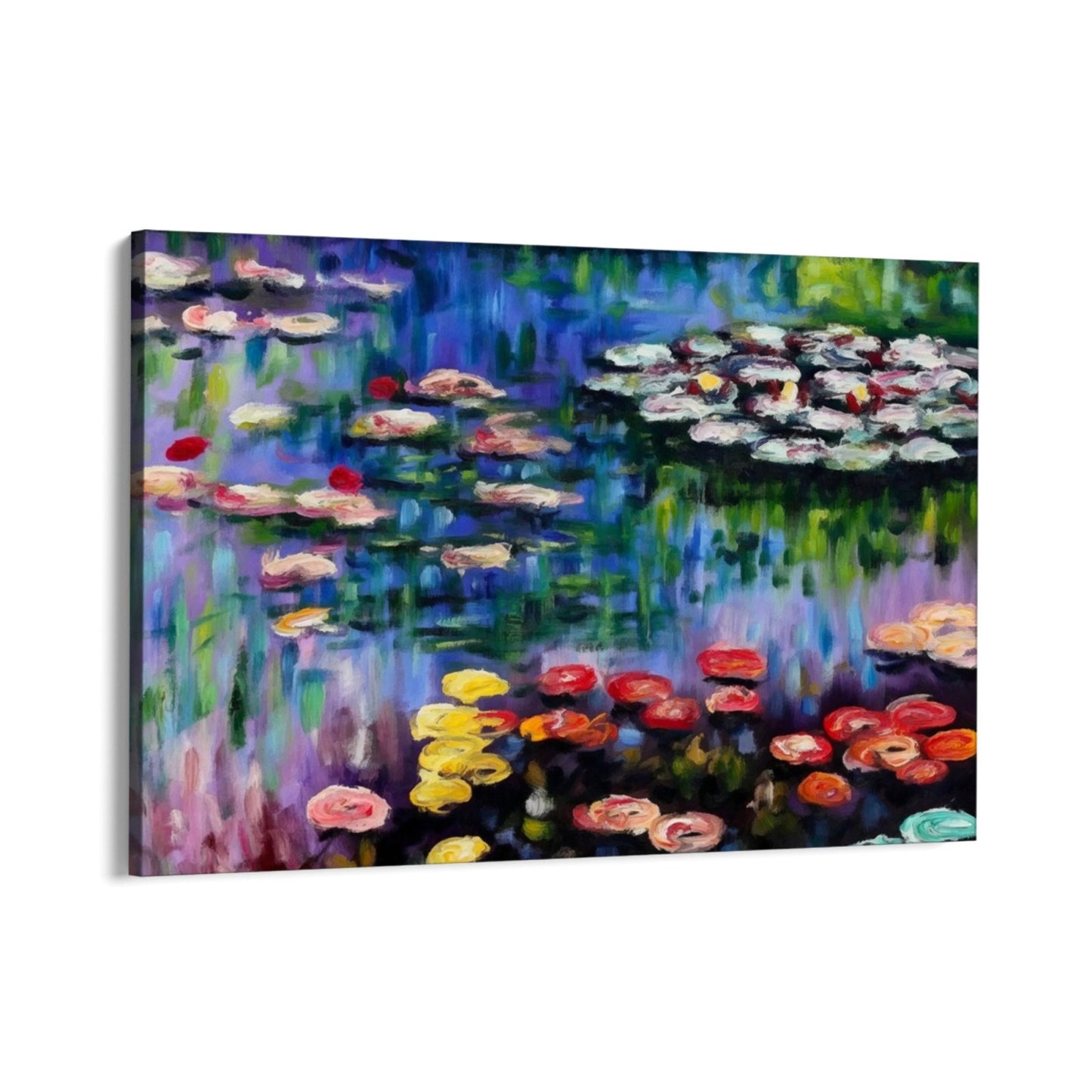 Vesililjat lammen Givernyssä - Claude Monet