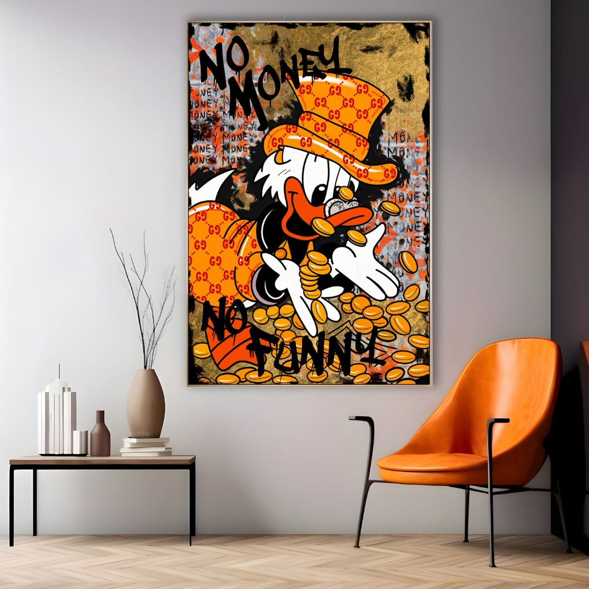 No Money, No Funny - Duck - CupidoDesign