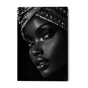 Quadro Stampa su Tela Noir Femminile - CupidoDesign