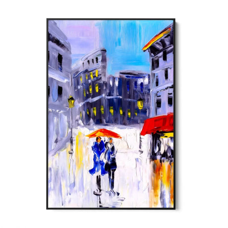 Quadro Stampa su Tela Notte d'incontri - CupidoDesign