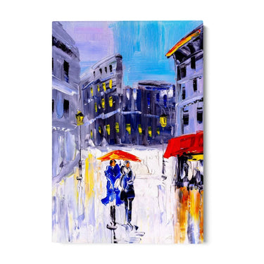 Quadro Stampa su Tela Notte d'incontri - CupidoDesign