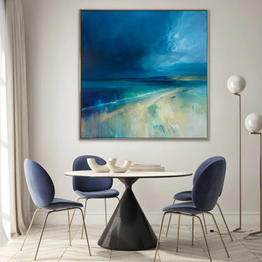 Quadro Stampa su Tela Oceano Notturno - CupidoDesign