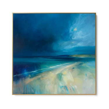 Quadro Stampa su Tela Oceano Notturno - CupidoDesign