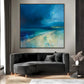 Quadro Stampa su Tela Oceano Notturno - CupidoDesign