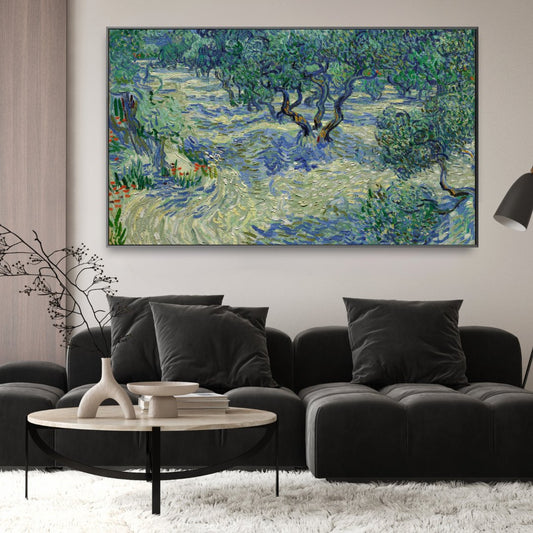Olive Orchard 1889, Vincent Van Gogh 100x70cm
